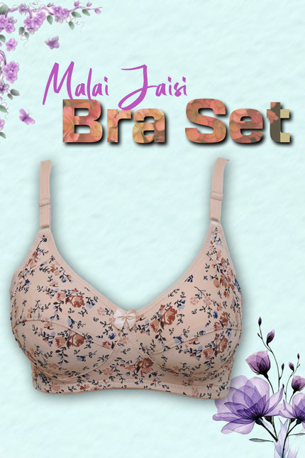 Malai Jersey Bra Set