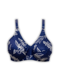 Printed Floral Lawn Bra