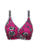 Printed Floral Cotton Bra