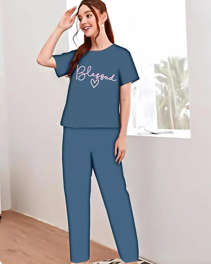 Half Sleeve PJ Night Suit