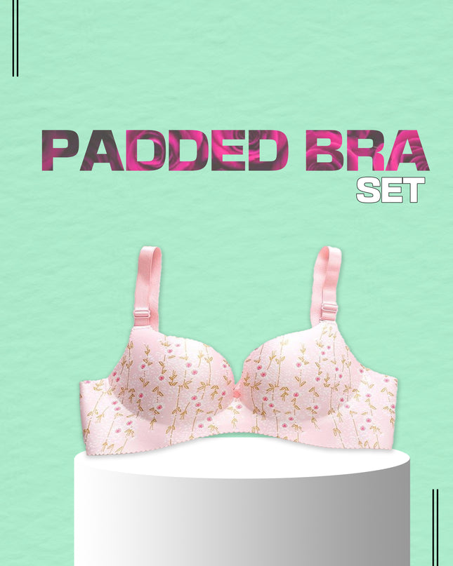 Fancy Lace Padded Bra