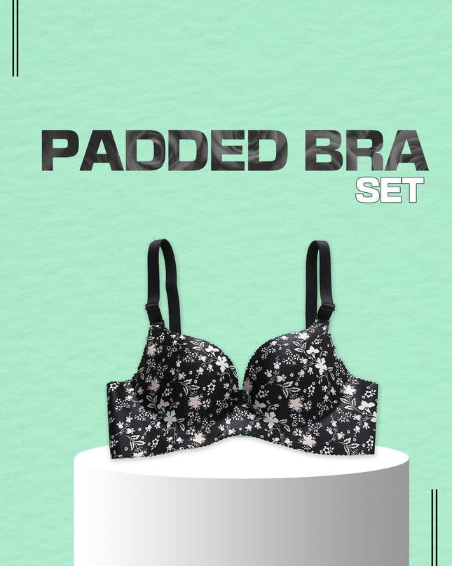Fancy Lace Padded Bra