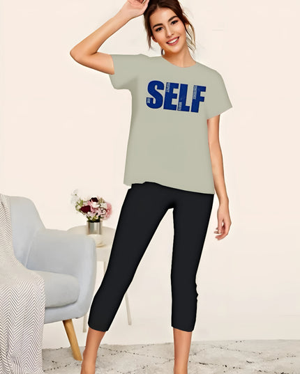 Half Sleeve PJ Night Suit