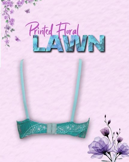 Pastel Garden Floral Bra