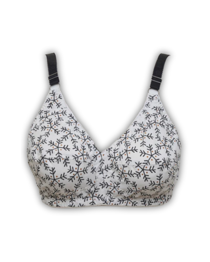 Daisy Bloom Cotton Bra