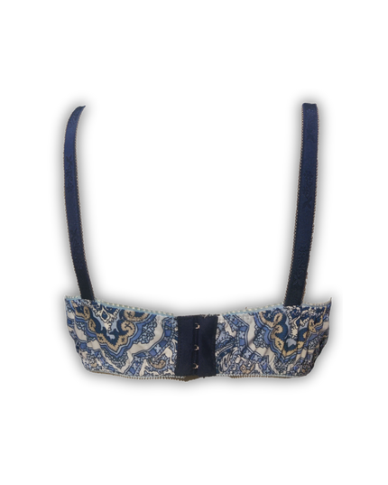 Daisy Charm Printed Cotton Bra