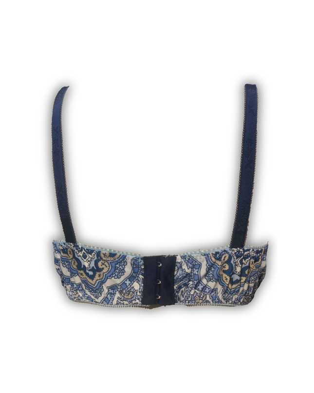 Daisy Charm Printed Cotton Bra