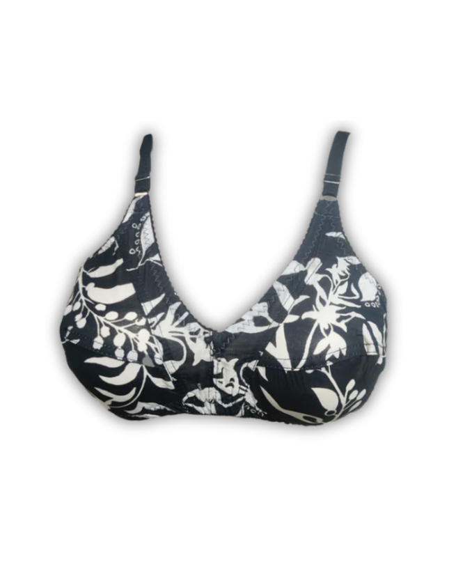 Olive Floral Breeze Bra