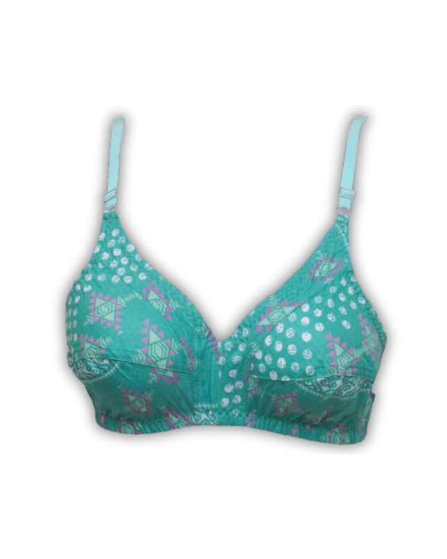 Pastel Garden Floral Bra