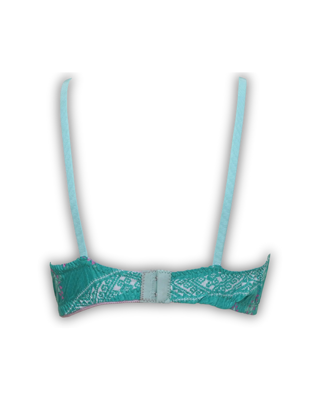Pastel Garden Floral Bra