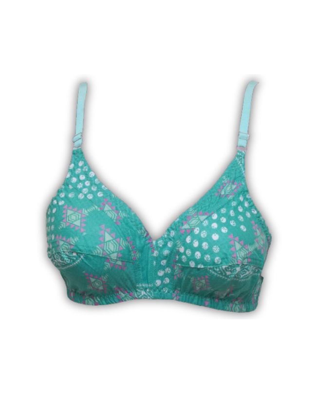Pastel Garden Floral Bra
