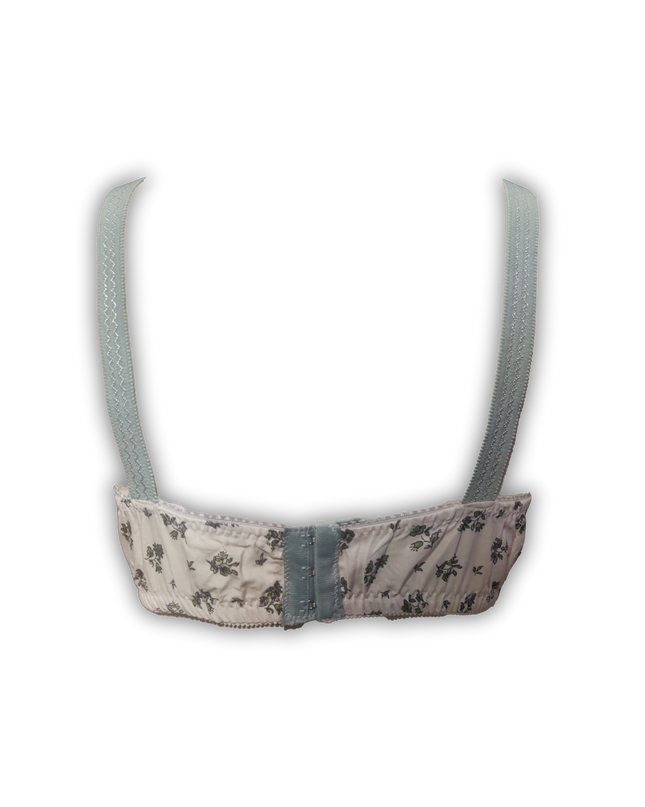 Peach Blossom Printed Cotton Bra