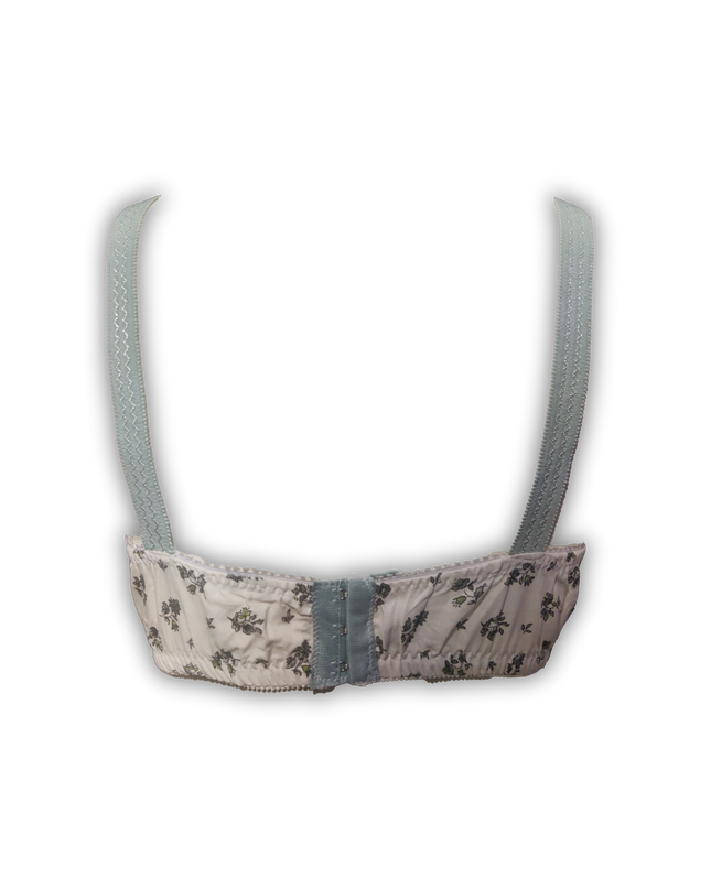 Peach Blossom Printed Cotton Bra