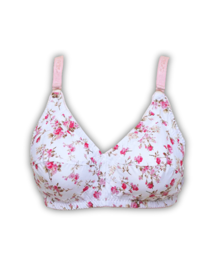 Rose Garden Print Bra