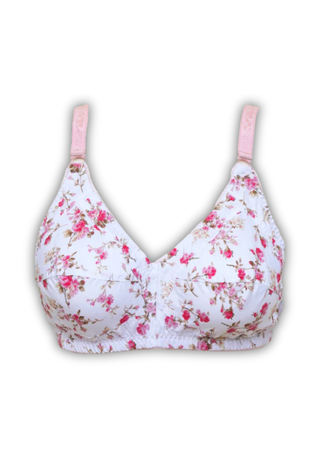 Rose Garden Print Bra
