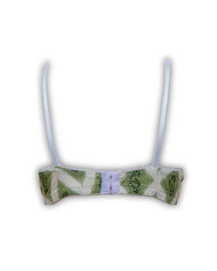 Rosy Breeze Printed Bra