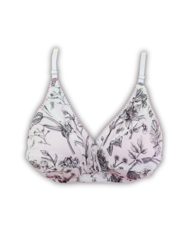 Sunlit Floral Bra