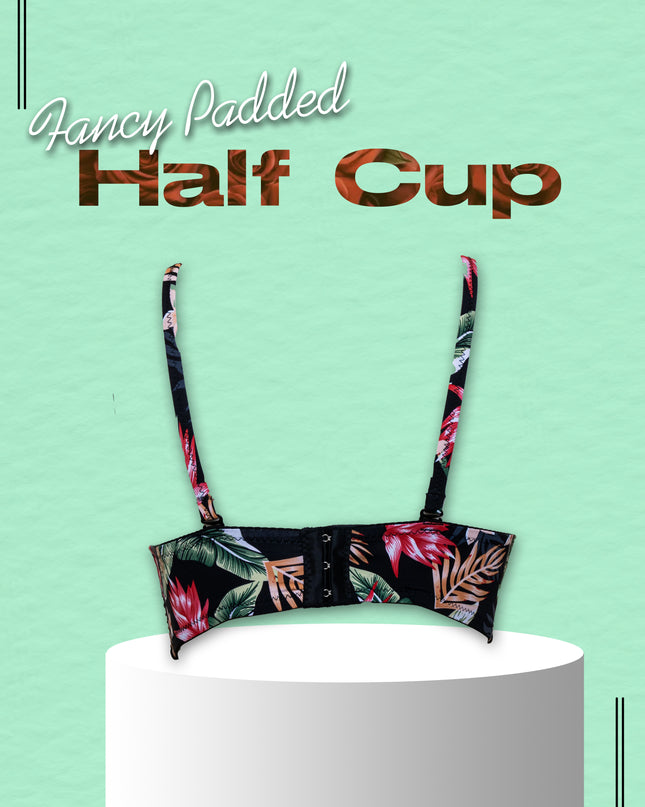 Romantic Rose Half Cup Bra